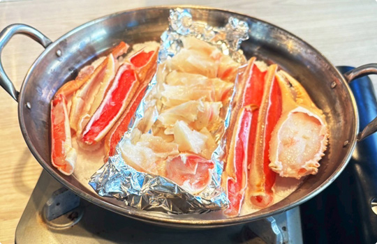 特大！カニ鍋